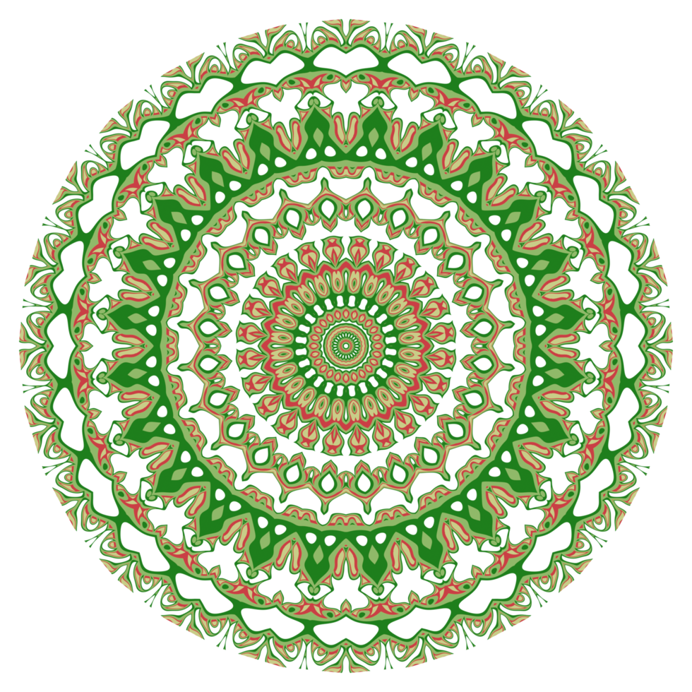 Flower mandala illustration png