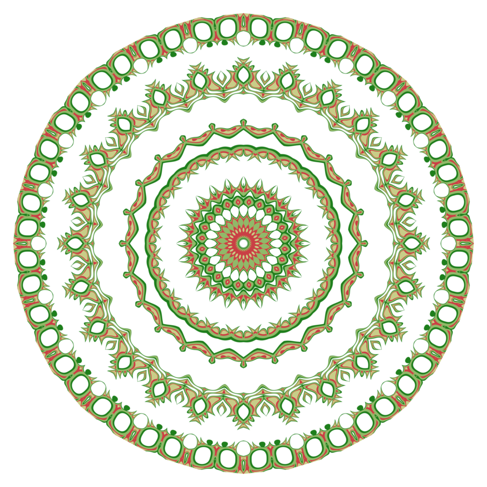 Flower mandala illustration png