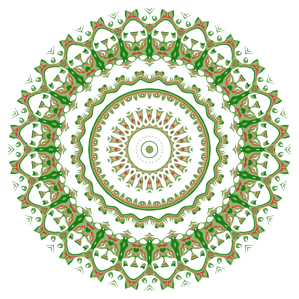 Flower mandala illustration png