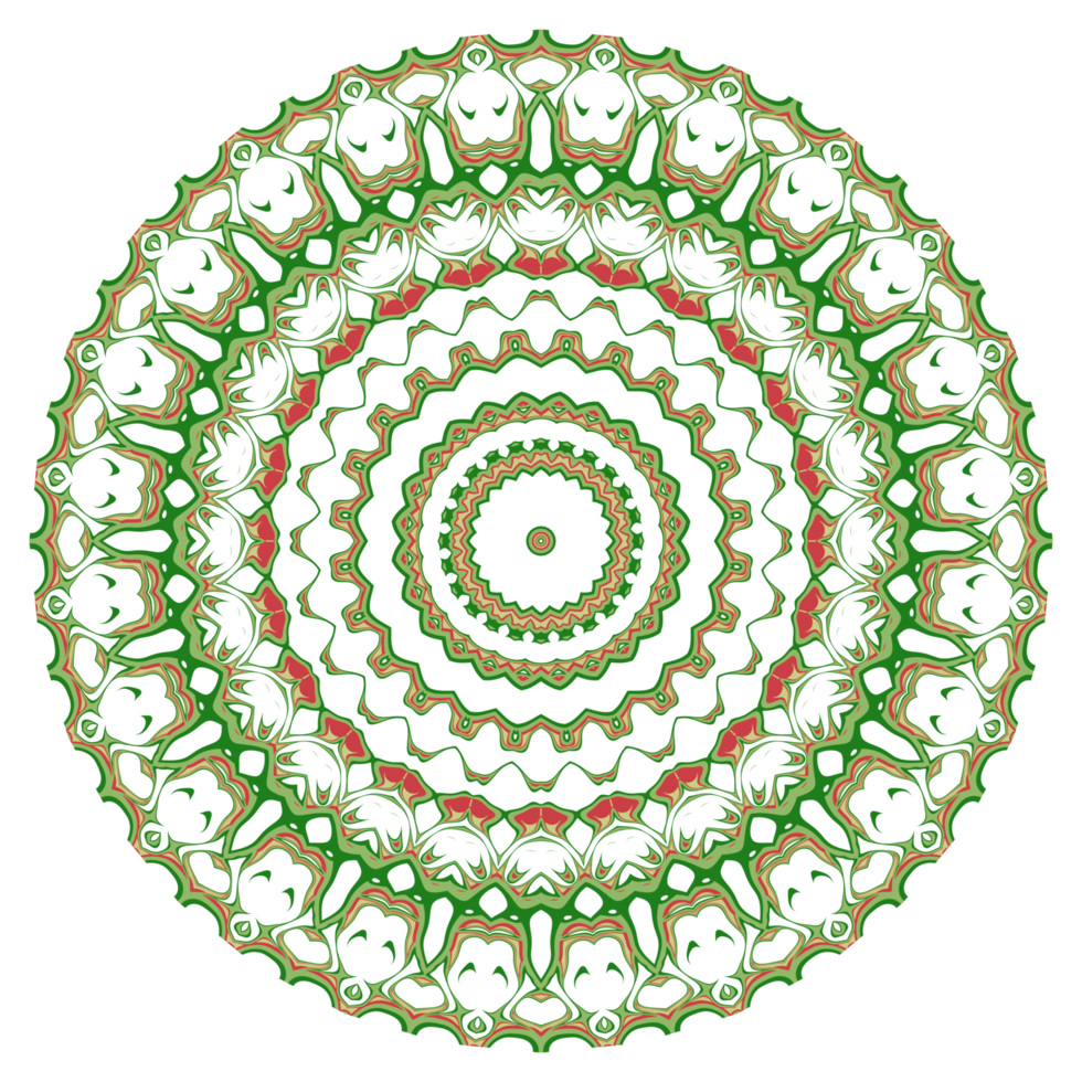Flower mandala illustration png