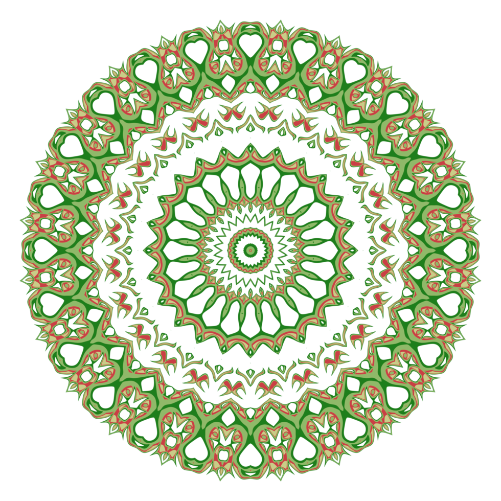 Flower mandala illustration png