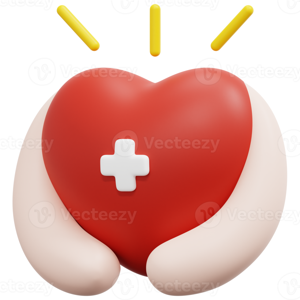 healthcare 3d render icon illustration png