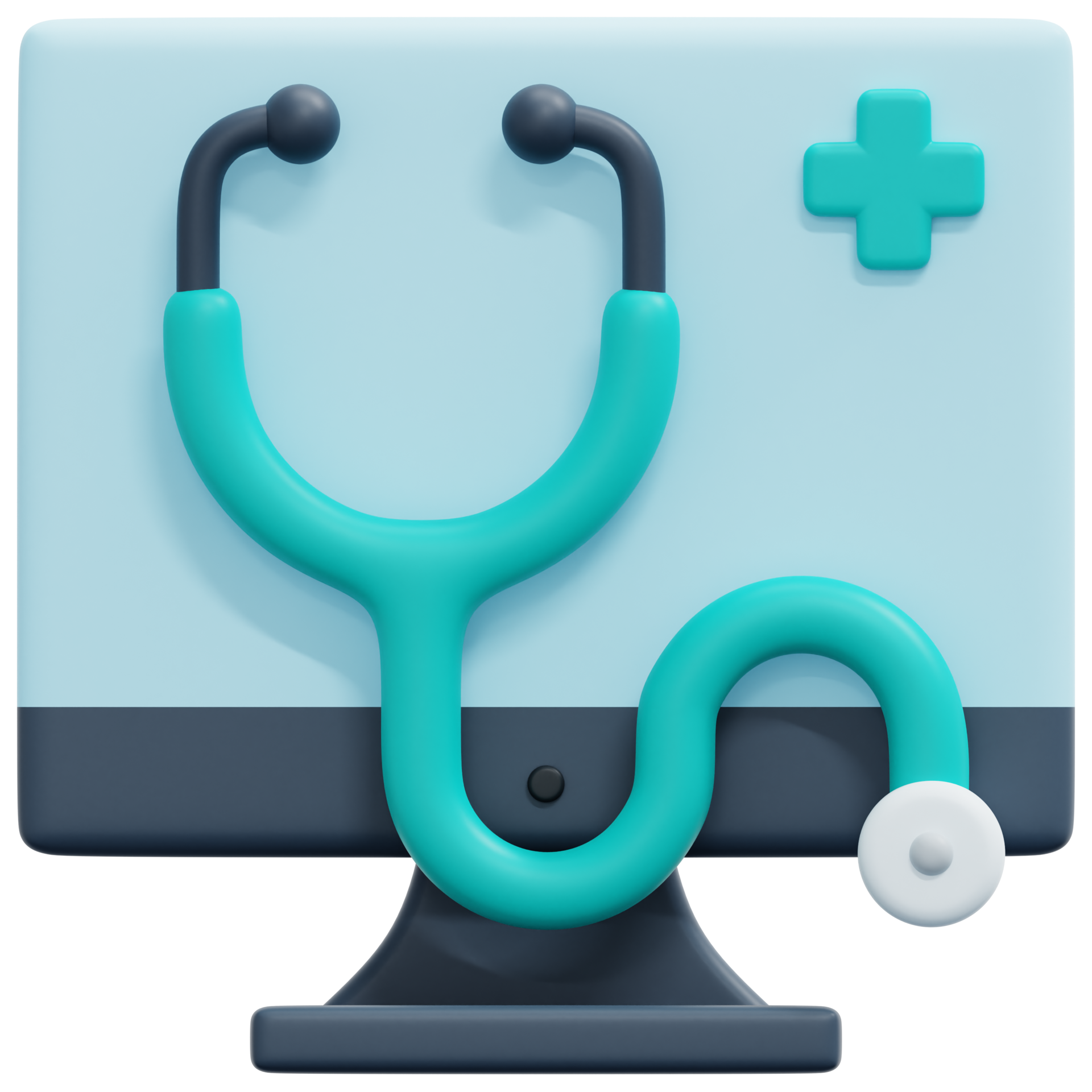stethoscope 3d render icon illustration 11781877 PNG