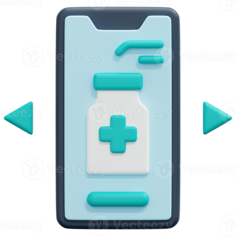 online pharmacy 3d render icon illustration png