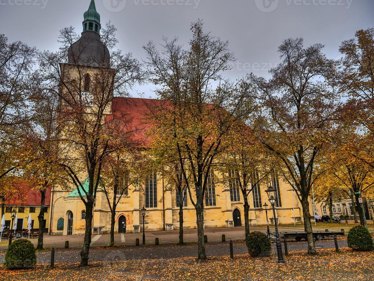 la ciudad de nottuln en germann baumberge foto