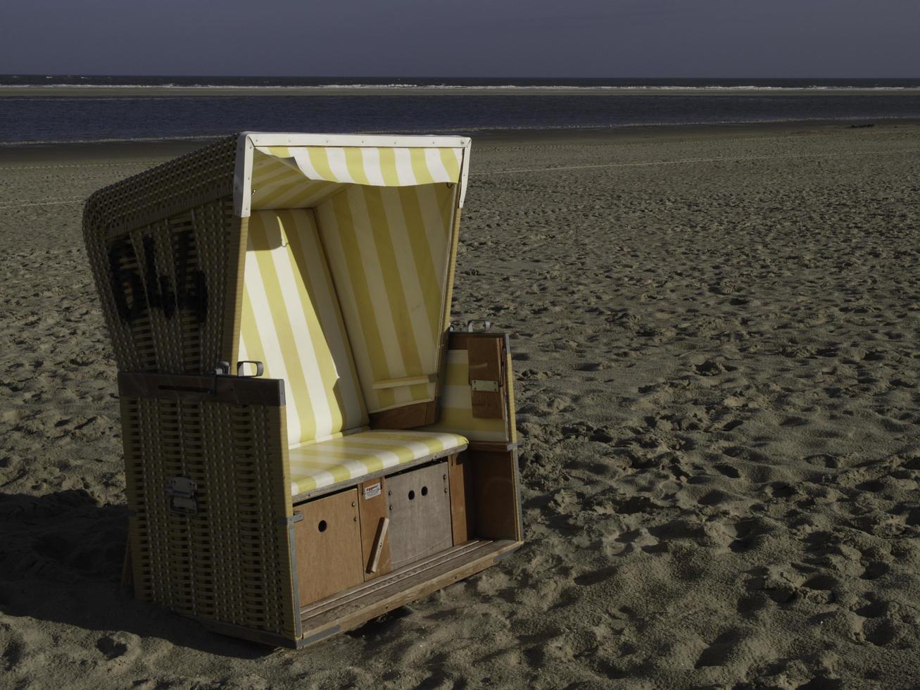 langeoog island in the north sea photo