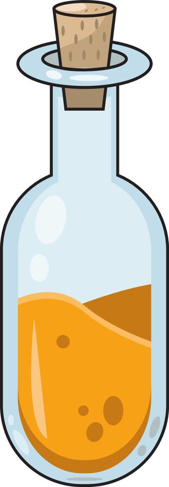 orange potion vector