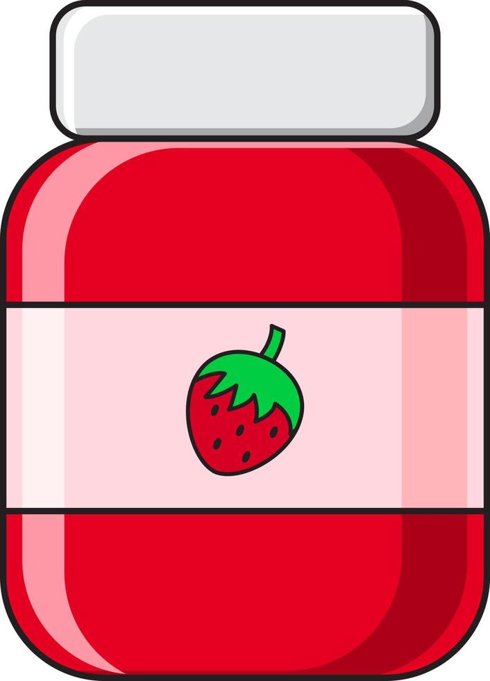Strawberry Jam vector