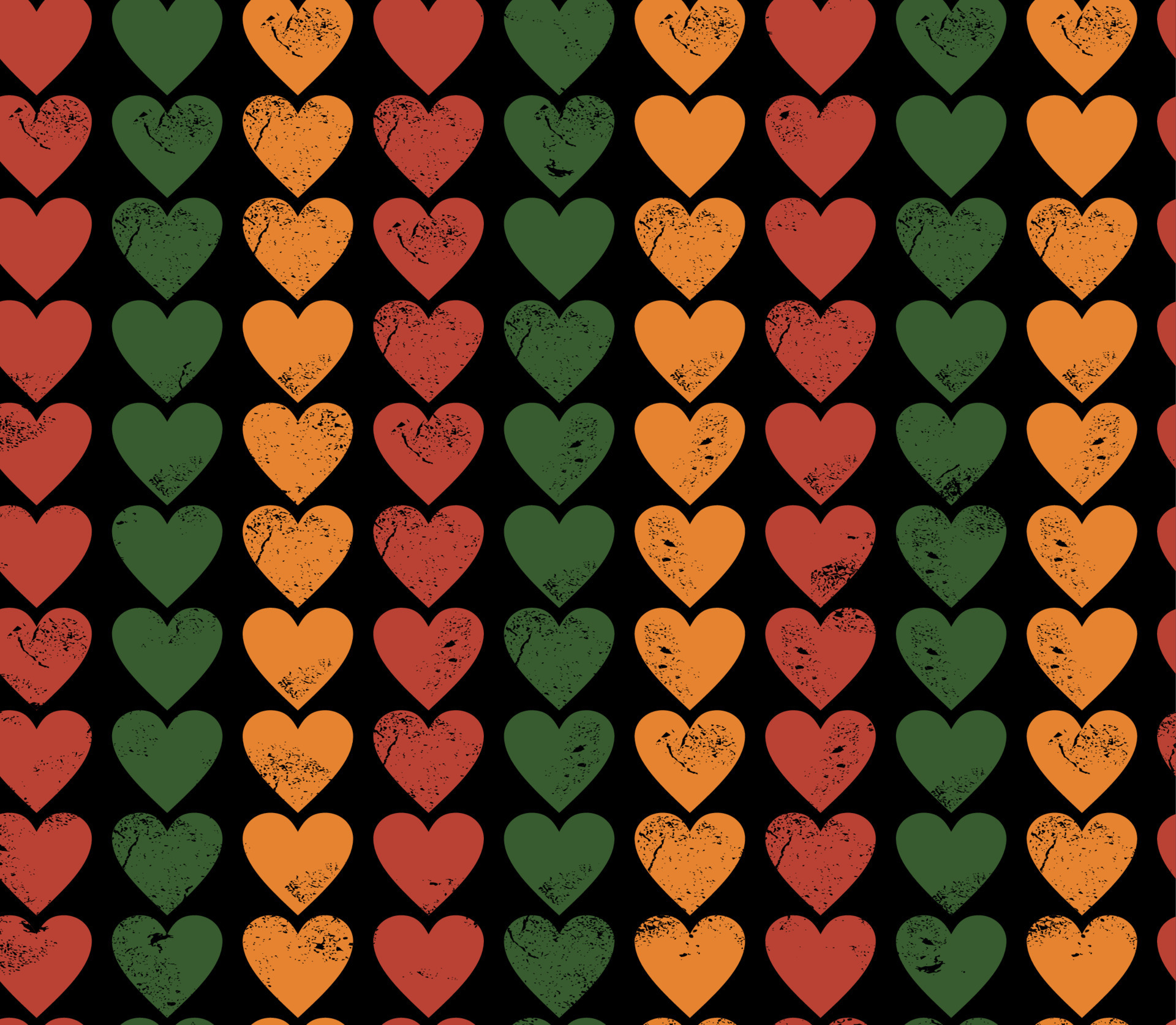 Kwanzaa Seamless Pattern Black History Month Repeating Texture Kwanzaa Seamless Pattern Black History Month Repeating Texture