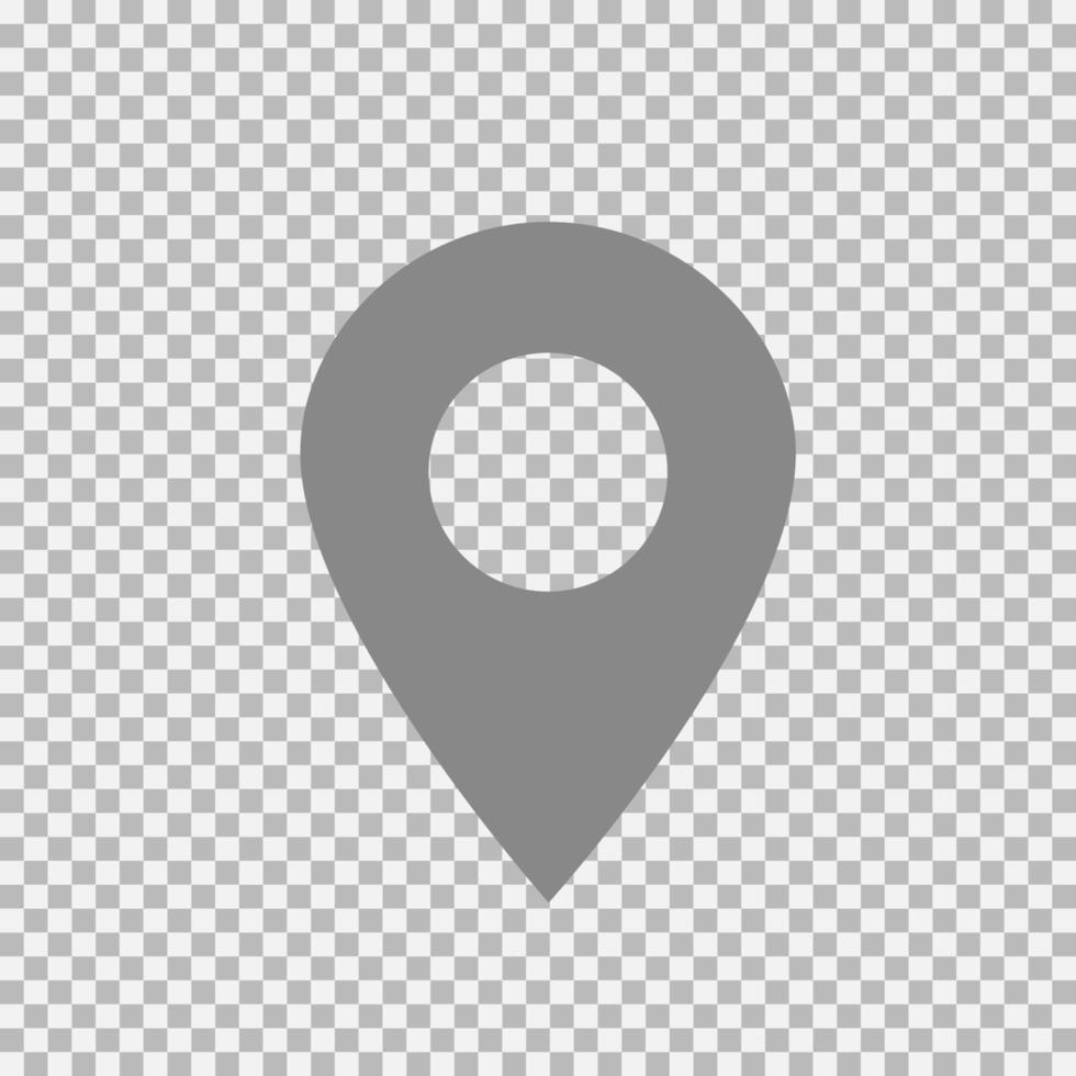 Travel Map pin sign location vector icon