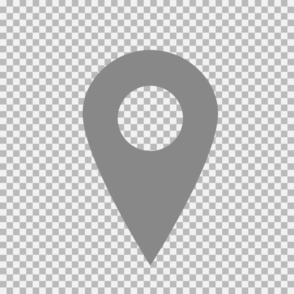 Travel Map pin sign location vector icon