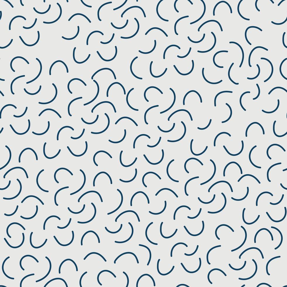 Half Circles Seamless Pattern vector