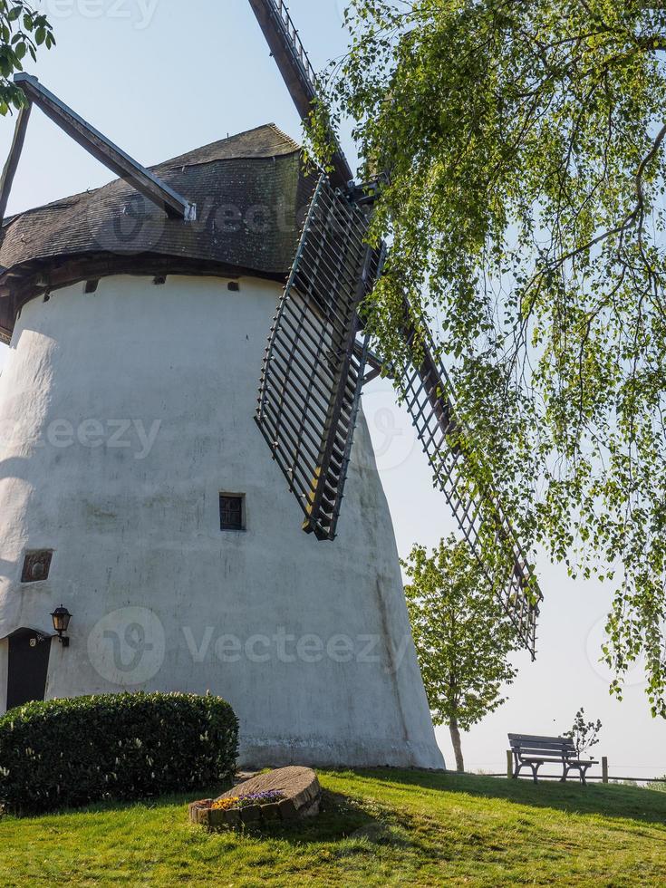 senderismo cerca de reken en el muensterland alemán foto