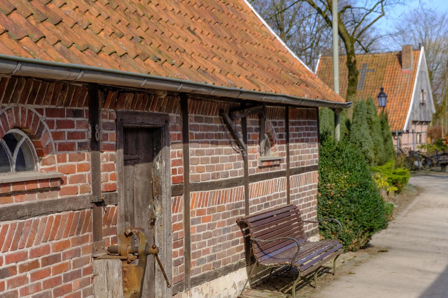 el pueblo de weseke en alemania foto