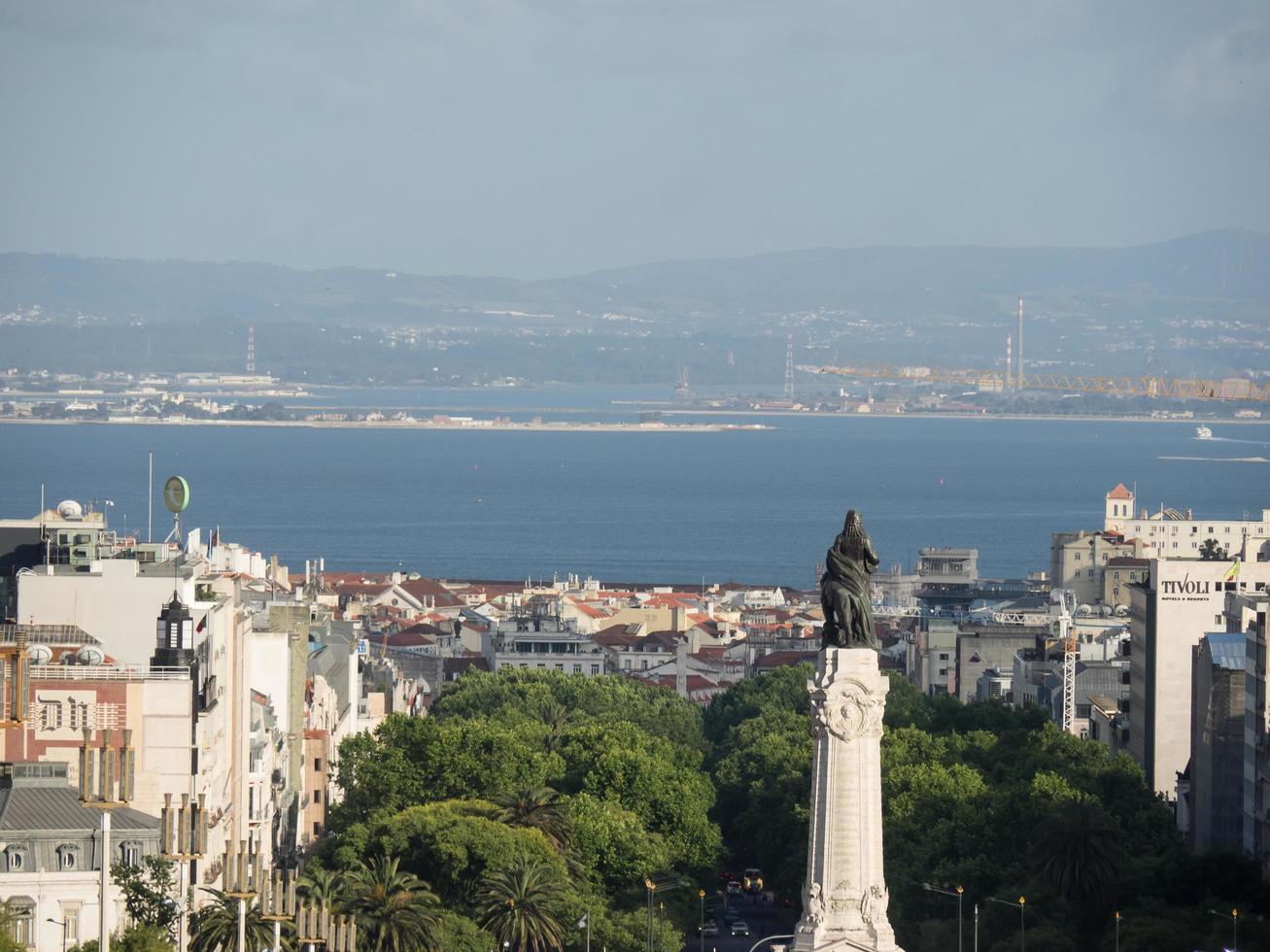 lisbon city in portugal photo