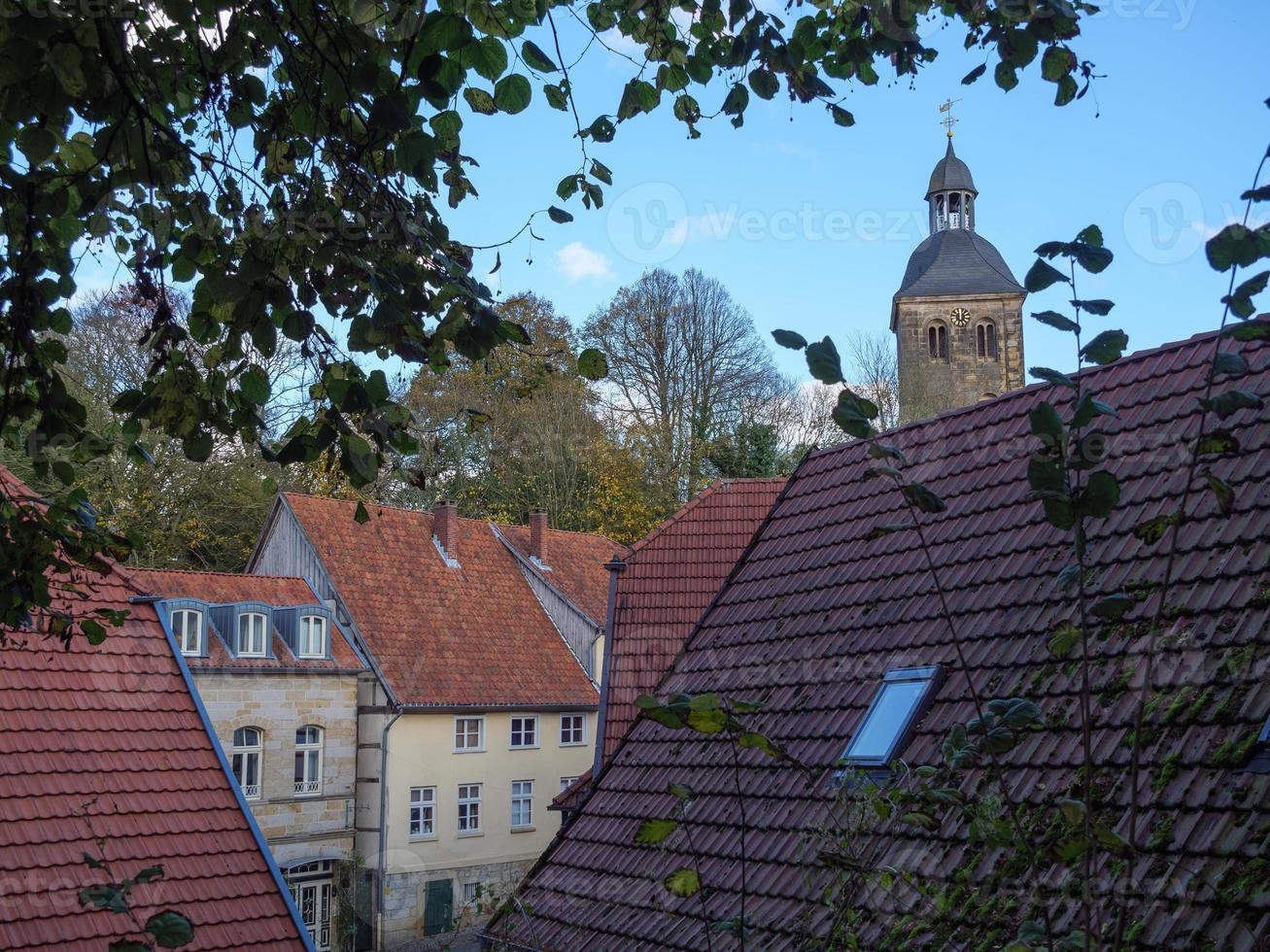 la ciudad vieja de tecklemburgo foto