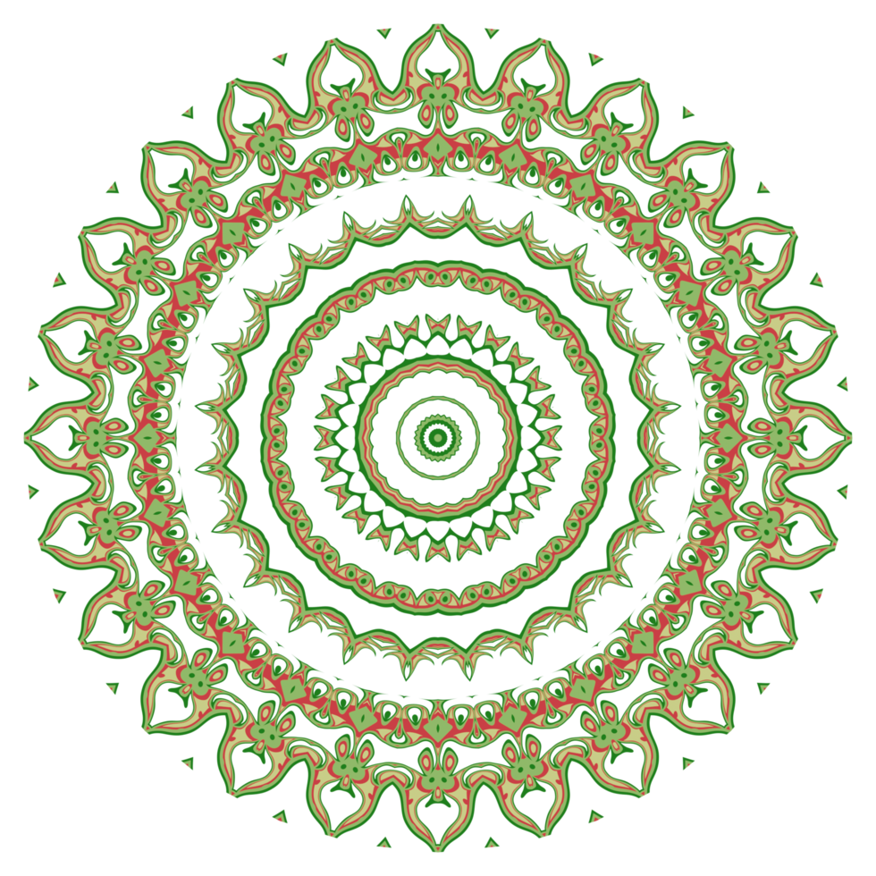 Flower mandala illustration png