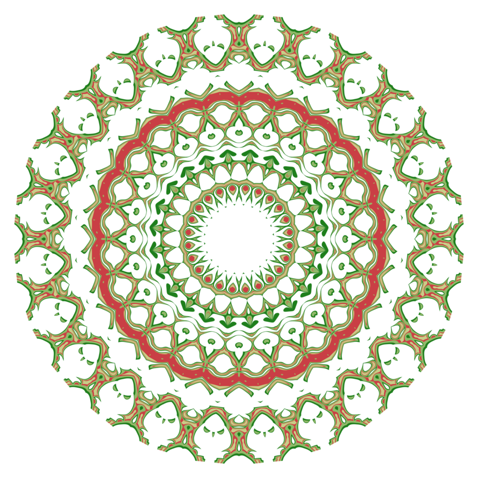 Flower mandala illustration png