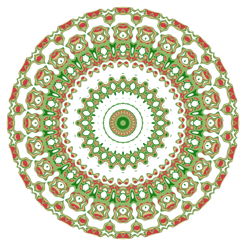 Flower mandala illustration png