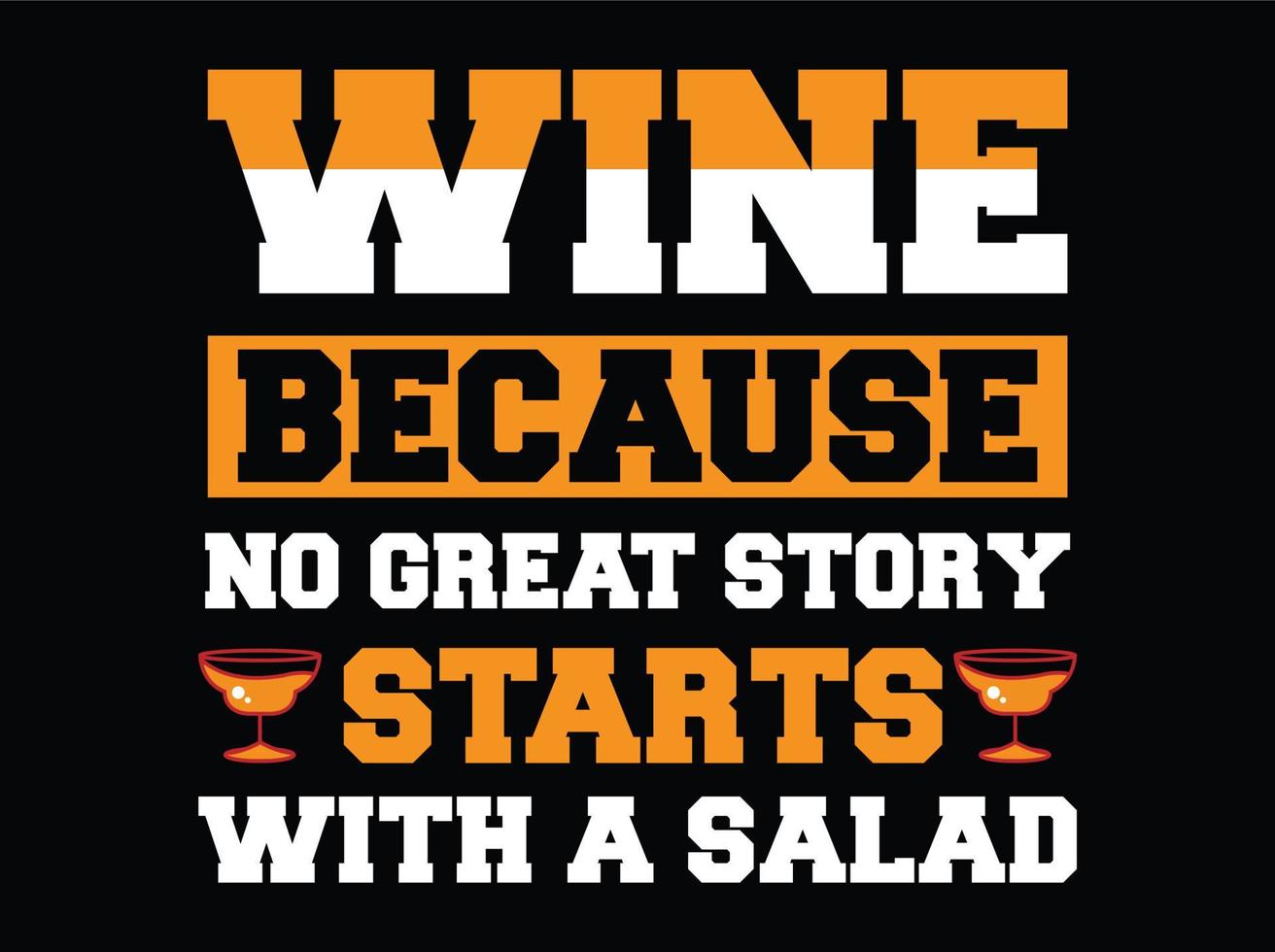 Wine t-shirt design vector