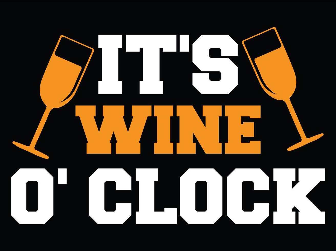 Wine t-shirt design vector