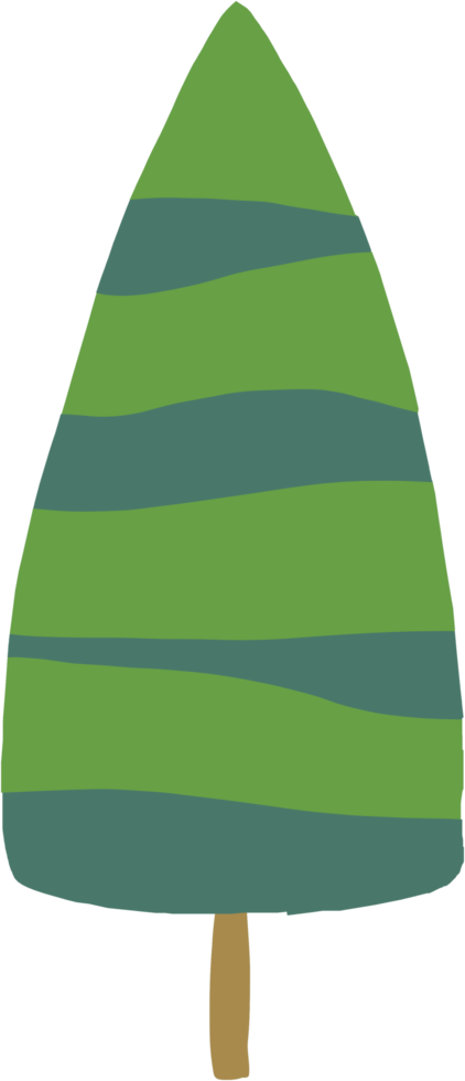 simplicity tree freehand drawing flat design. png