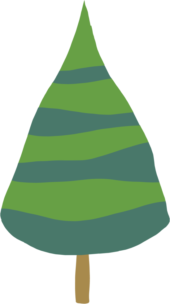 simplicity tree freehand drawing flat design. png