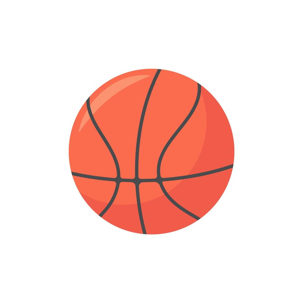 deportes populares de baloncesto y juegos de ejercicios lanzando la pelota al aro para ganar. vector