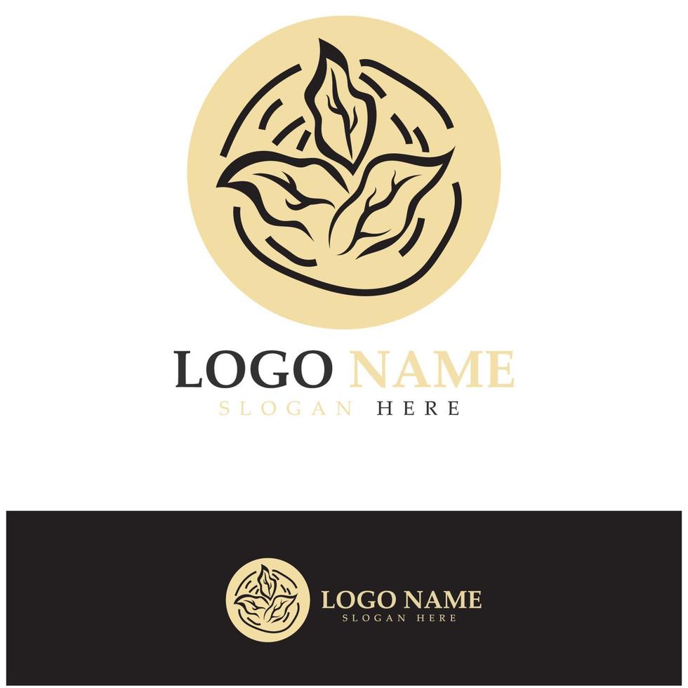 tobacco leaf logo,tobacco field and tobacco cigarette logo template design vector