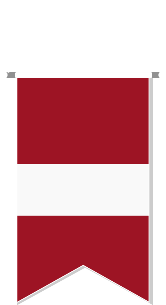 Austria flag in soccer pennant. png