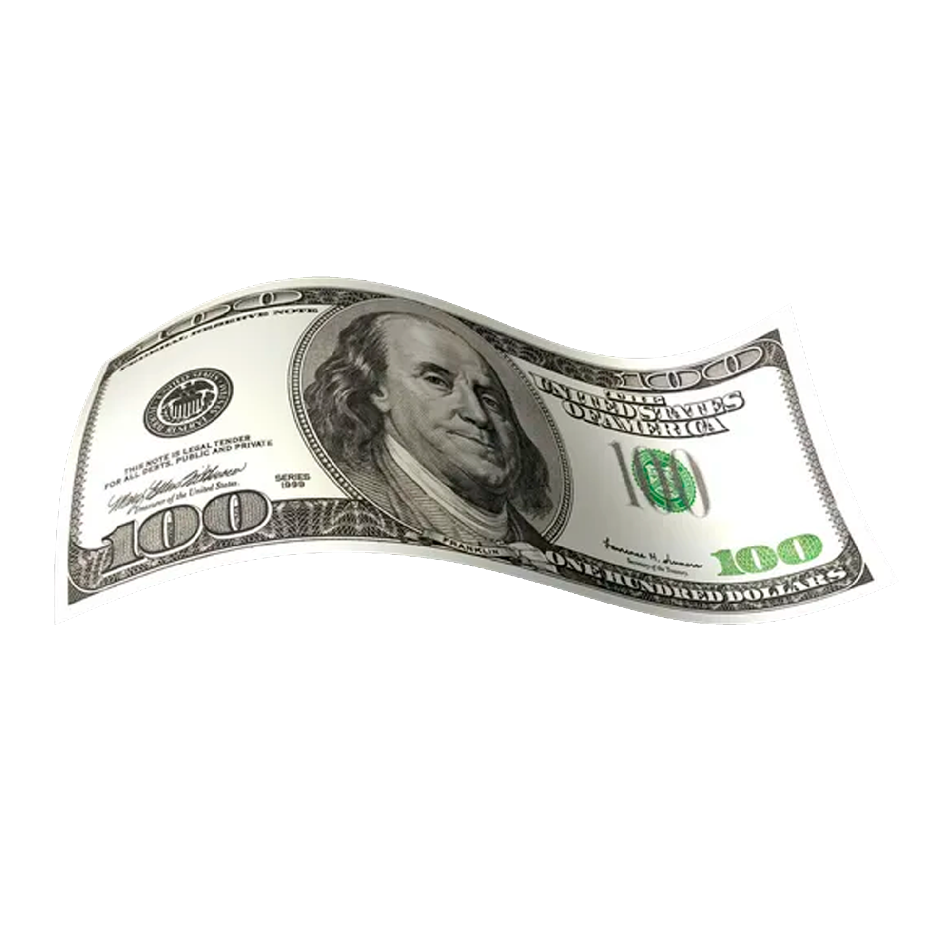 One Hundred Dollar Bill 11794070 PNG