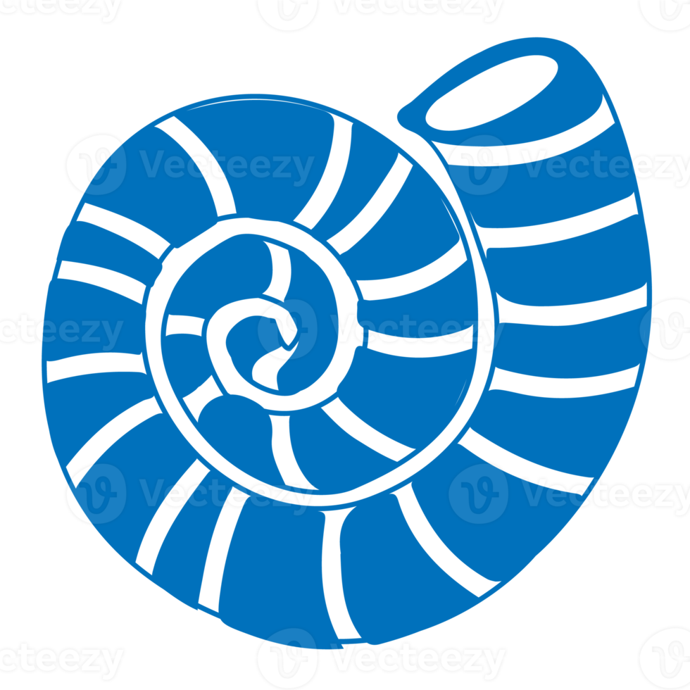 shellfish symbol Shells underwater icon set frame of sea shells.Summer png