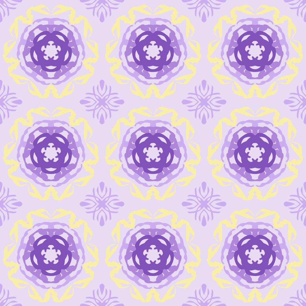 Geometric Seamless Pattern with Tribal Shape. Pastel color pattern designed in Ikat, Aztec, Moroccan, Thai, Luxury Arabic Style. Ideal for Fabric Garment, Ceramics, Wallpaper. Vector Illustration.