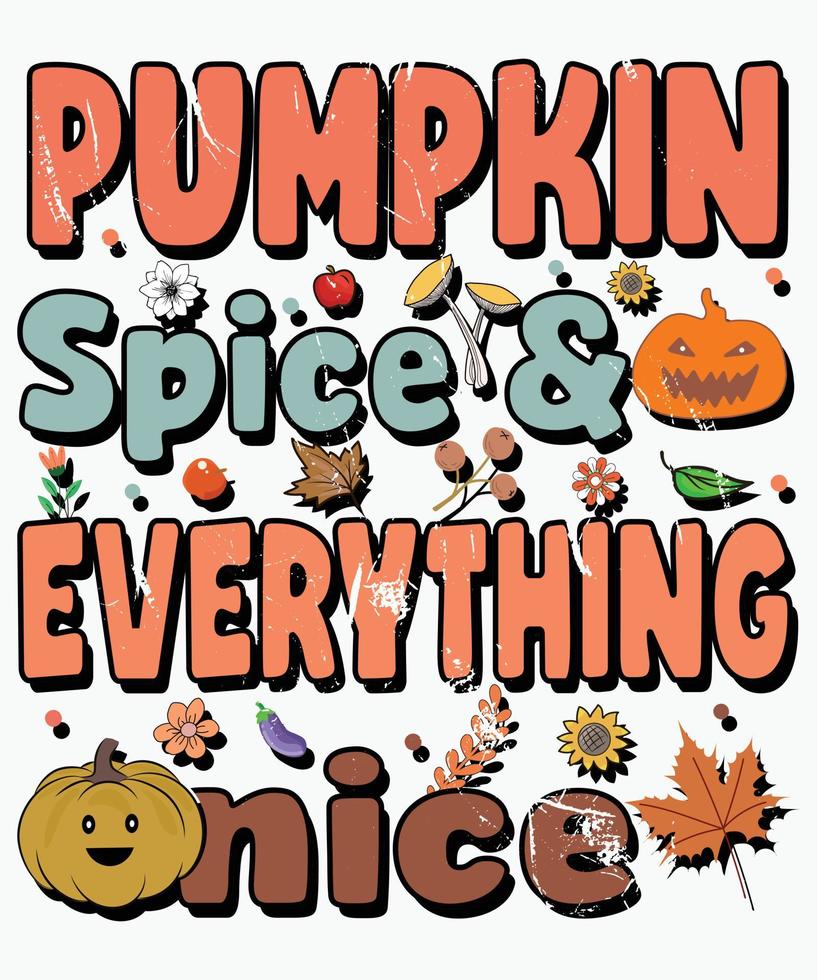 Thanksgiving groovy style typography t-shirt design, Emoji Thanksgiving design, Kawai t-shirt design vector