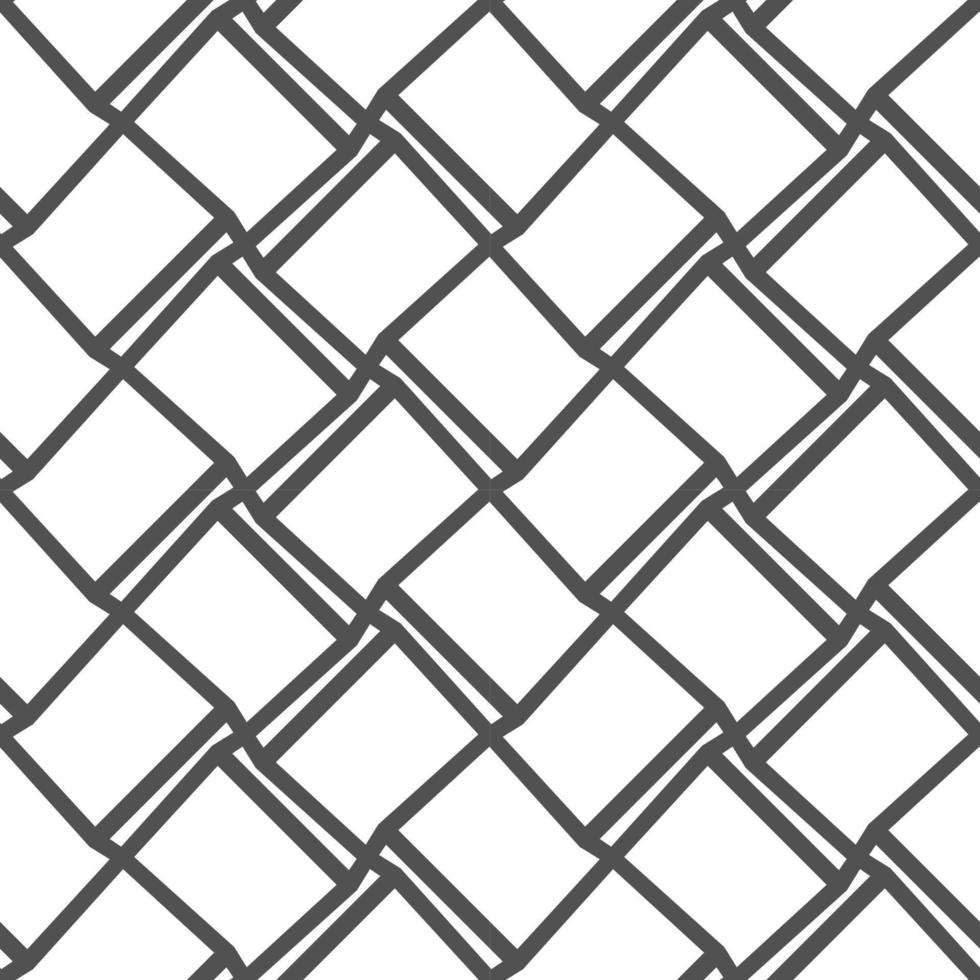 Geometric seamless pattern with gray lines on white background. Template for wallpapers, textile, fabric, wrapping paper, backgrounds. Abstract vector illustration.