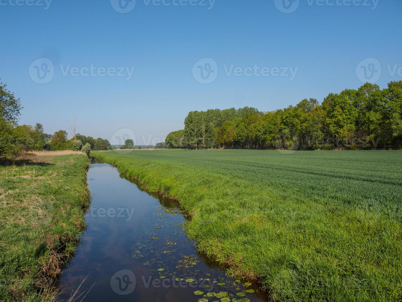 hiking near reken in the german muensterland photo