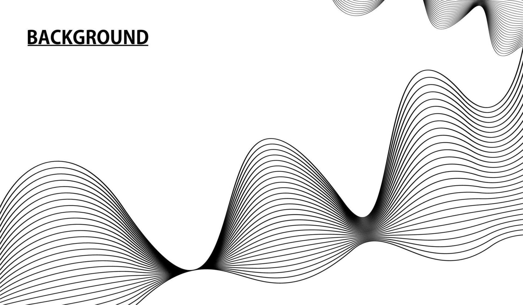 Shaped lines Wave texture abstract background Pro Vector