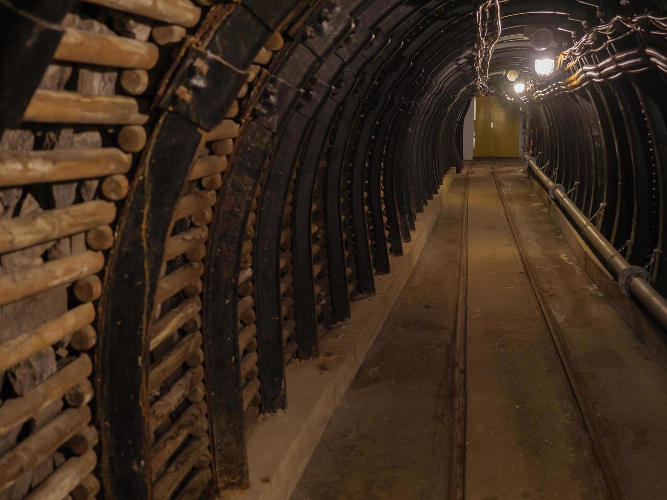 Old mine and the city of Bochum photo