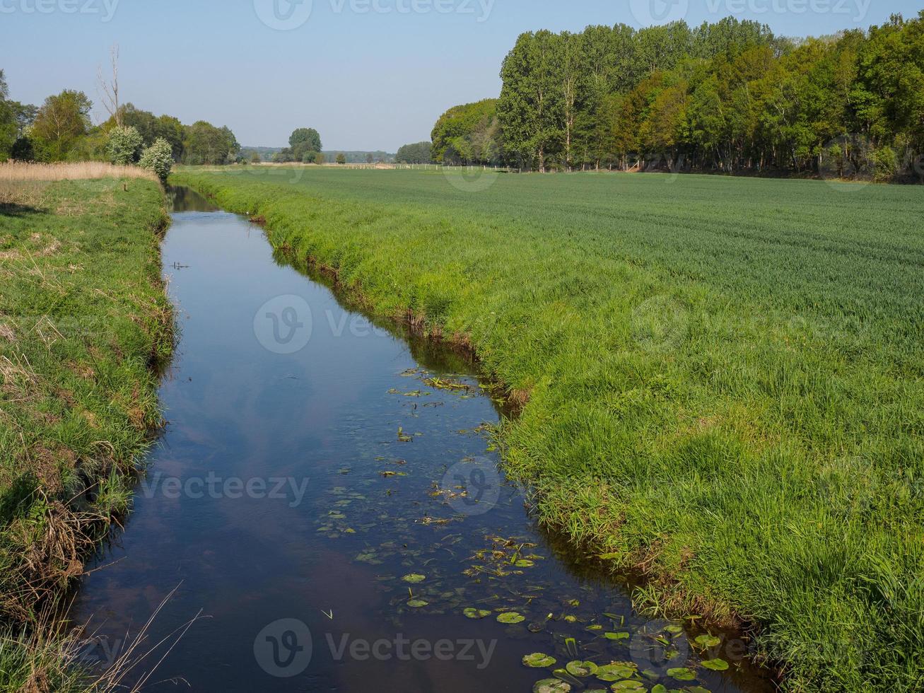 hiking near reken in the german muensterland photo