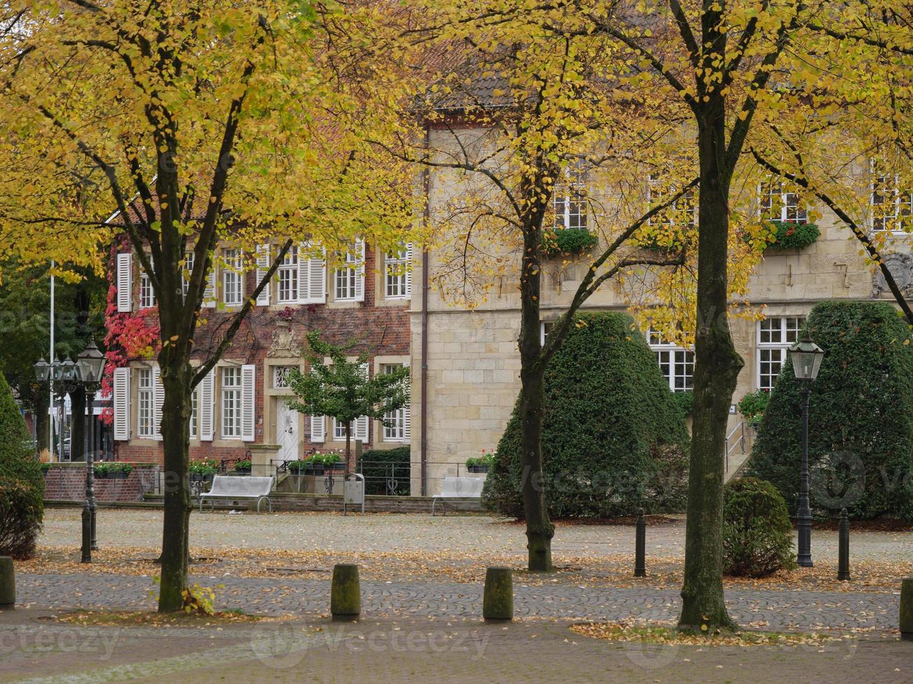 la ciudad de nottuln en germann baumberge foto