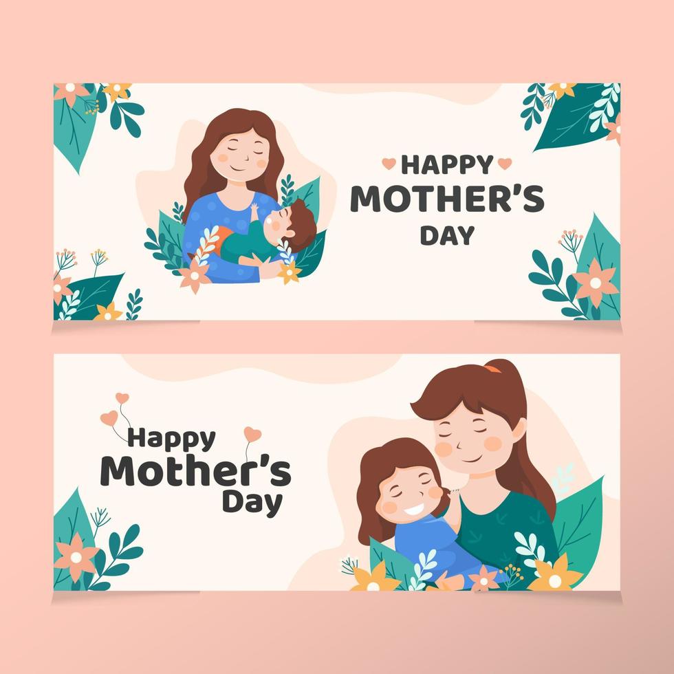 Happy Mother's Day a vector greeting design for the mother's day