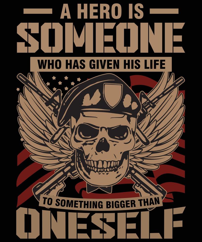 Veteran T Shirt Design vector