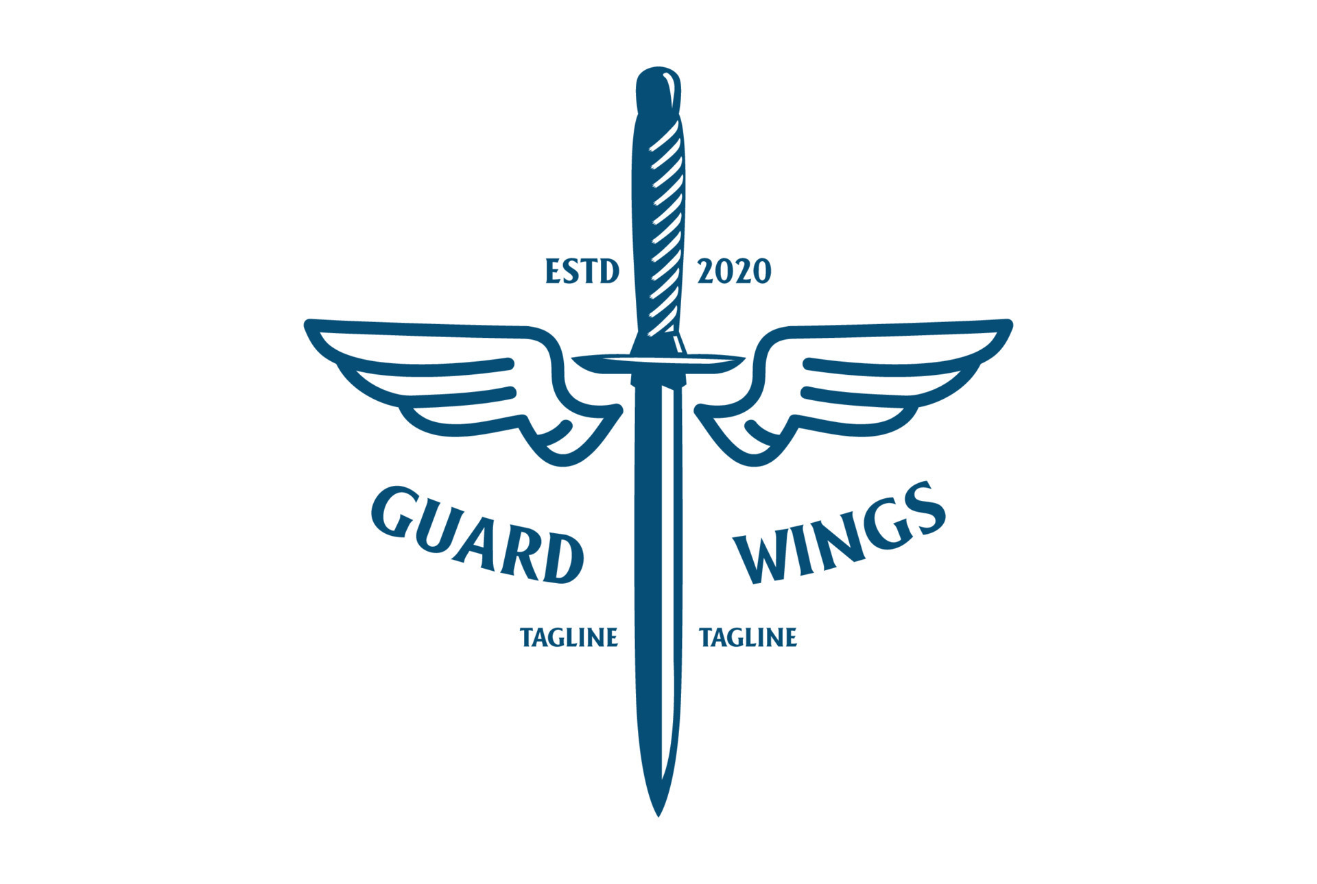 Wings Tattoo Pilot Vector Images (over 130)