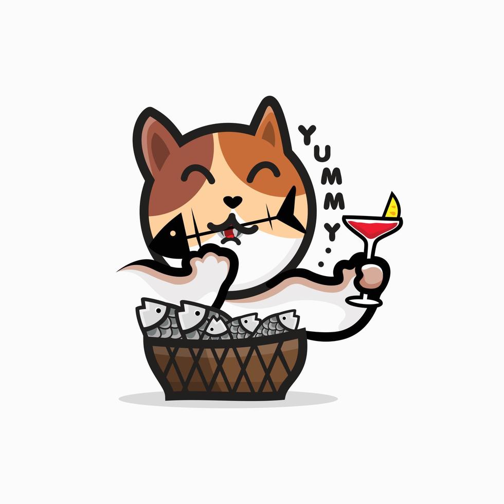 Cat vector design and illustration