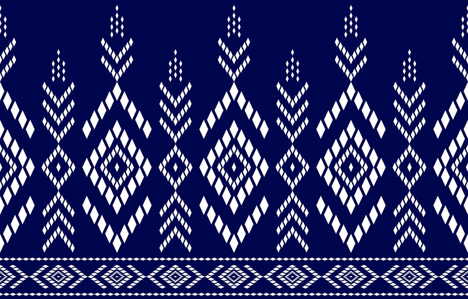 fondo de patrón tribal de borde. geométrico étnico oriental de patrones sin fisuras tradicional. estilo mexicano vector