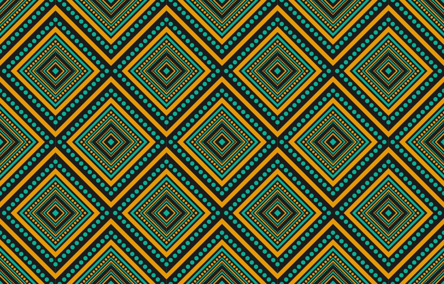 Geometric ethnic seamless pattern in tribal. Fabric Indian style. Aztec art ornament print. vector
