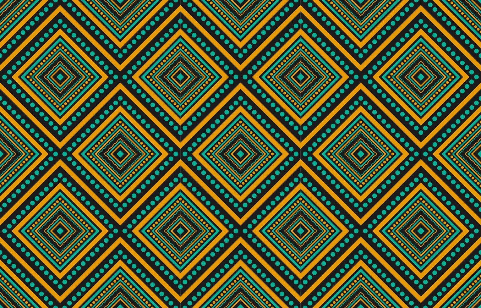 patrón geométrico étnico sin costuras en tribal. tela estilo indio. estampado de adornos de arte azteca. vector