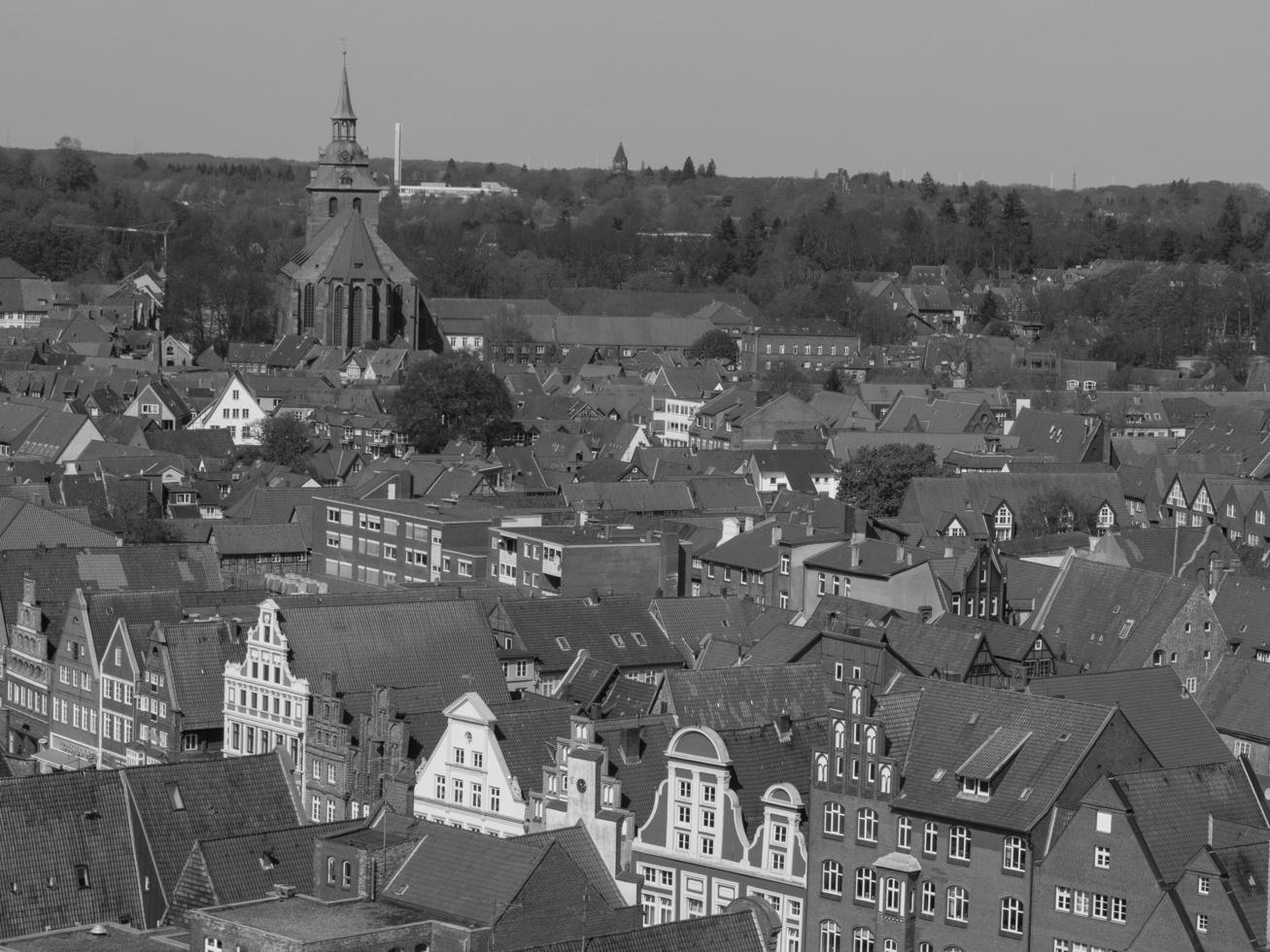 lueneburg city in germany photo