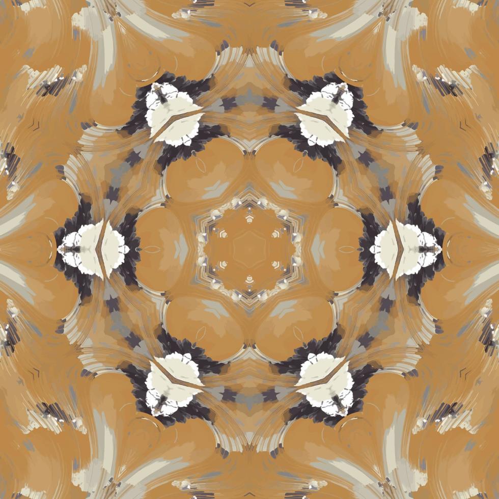 Abstract kaleidoscope background. Beautiful kaleidoscope seamless pattern. Multicolor mosaic texture. Seamless kaleidoscope texture. Unique kaleidoscope design vector