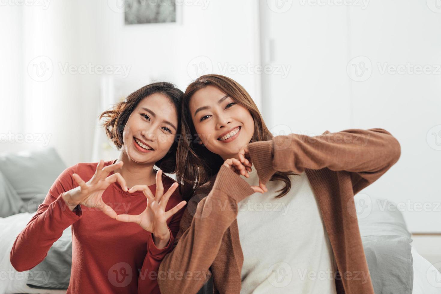 LGBT Lesbian couple love moments happiness concept photo